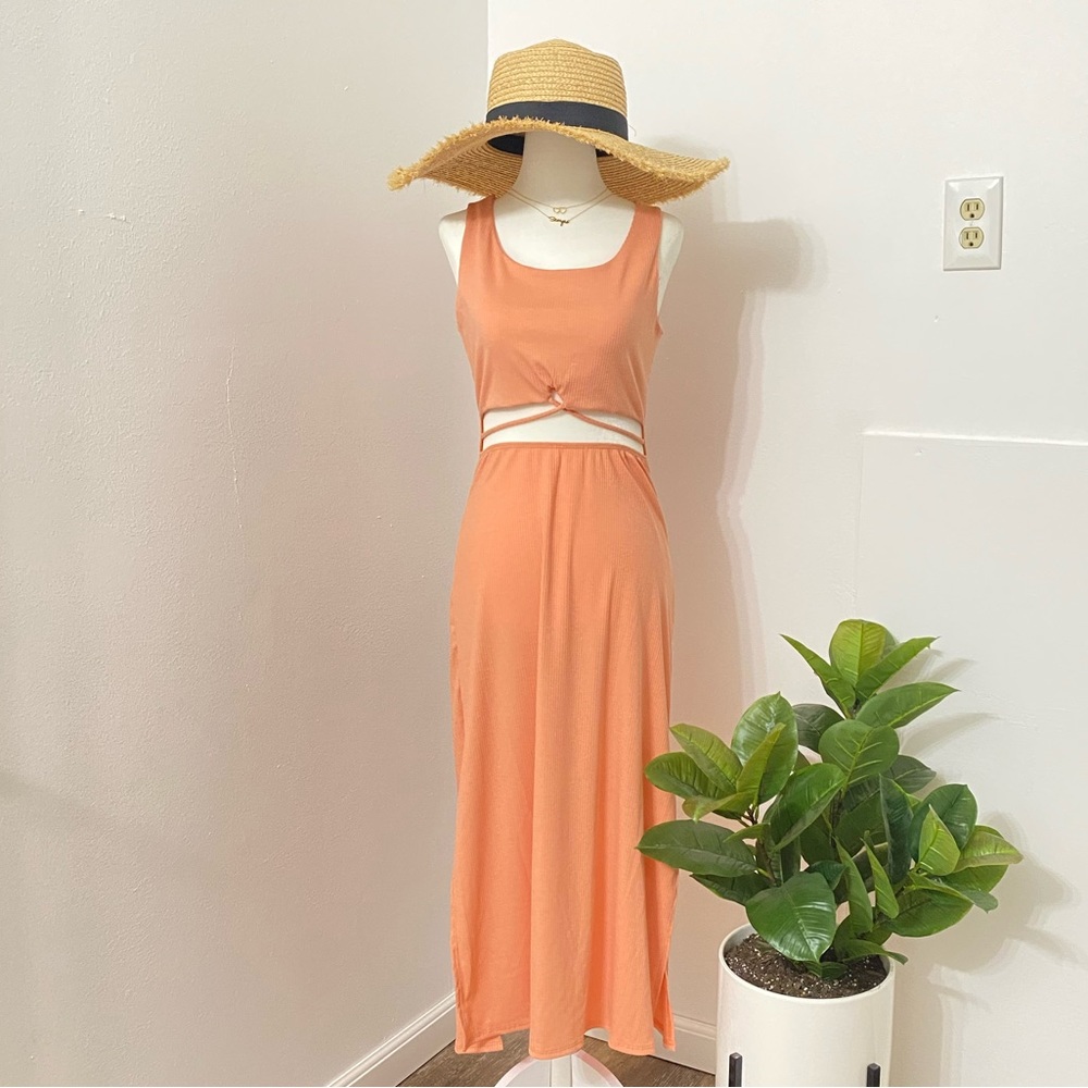 Peach Dress